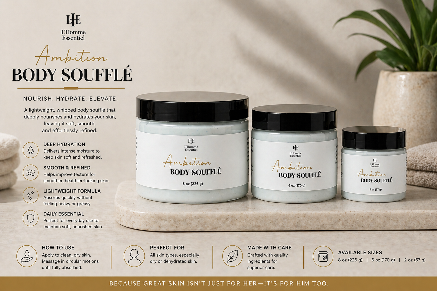 Ambition body soufflé