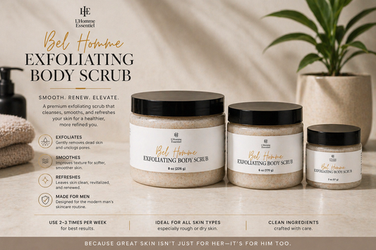Bel Homme body scrub