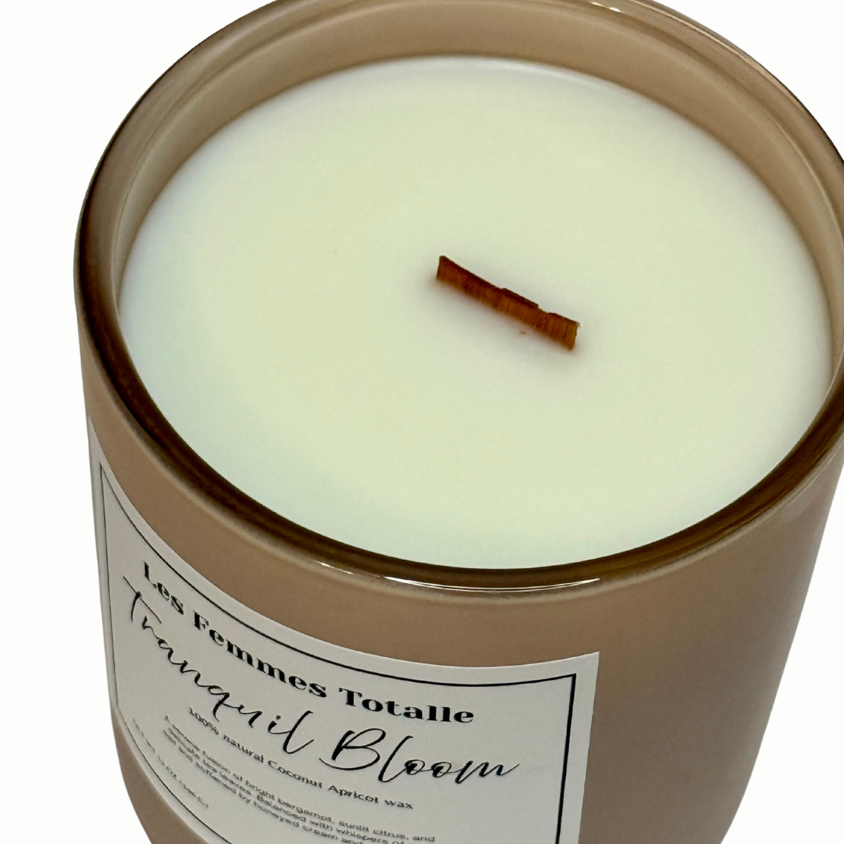Tranquil Bloom  - 100% Natural Coconut Apricot Wax Candle