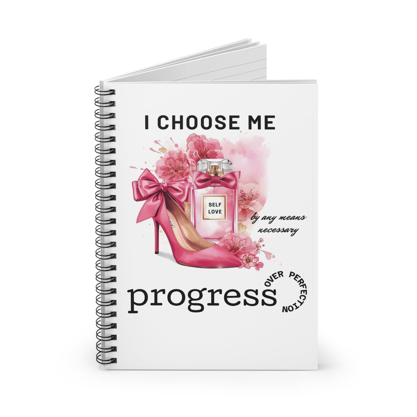 Empowering Spiral Notebook - Self Love & Progress Journal, Inspirational Writing Gift, Motivational Study Supplies, Creative Goals [...]