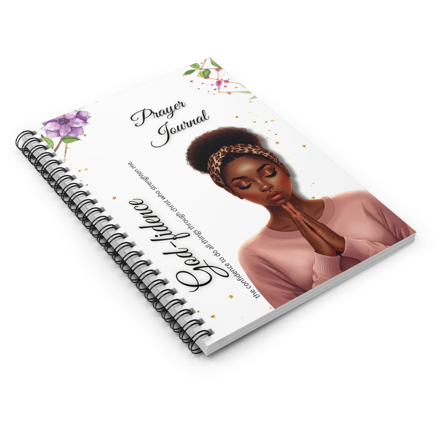 Spiral Prayer Journal - Inspirational Stationery for Daily Reflection and Gratitude