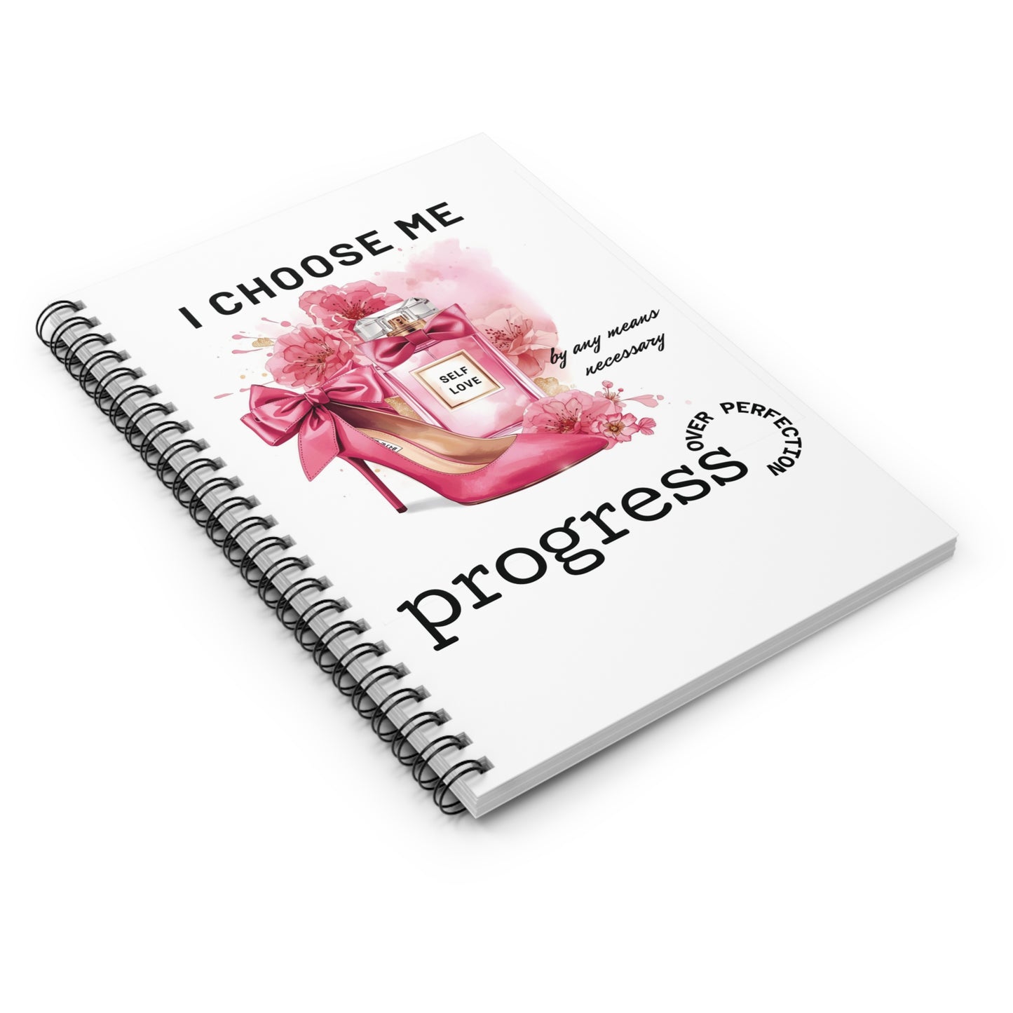 Empowering Spiral Notebook - Self Love & Progress Journal, Inspirational Writing Gift, Motivational Study Supplies, Creative Goals [...]