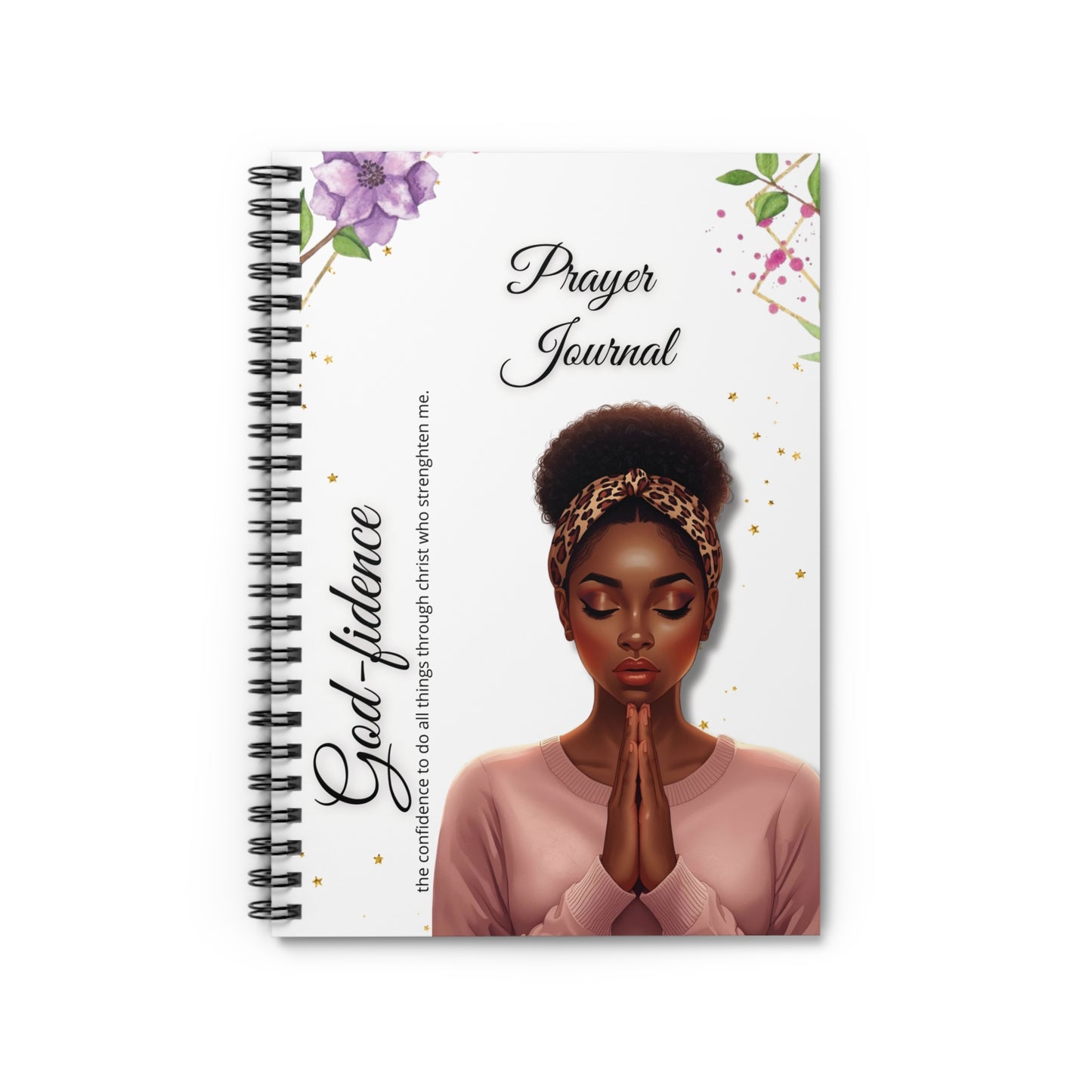 Spiral Prayer Journal - Inspirational Stationery for Daily Reflection and Gratitude