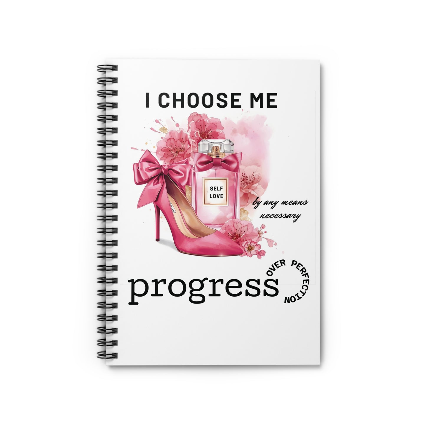Empowering Spiral Notebook - Self Love & Progress Journal, Inspirational Writing Gift, Motivational Study Supplies, Creative Goals [...]