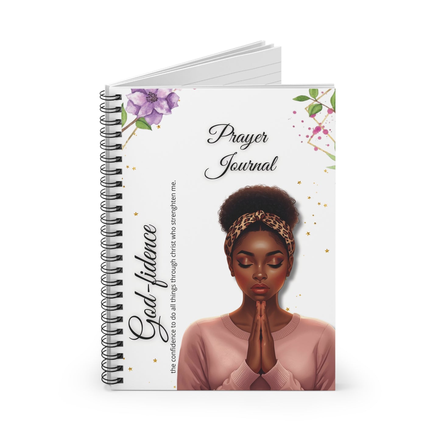 Spiral Prayer Journal - Inspirational Stationery for Daily Reflection and Gratitude