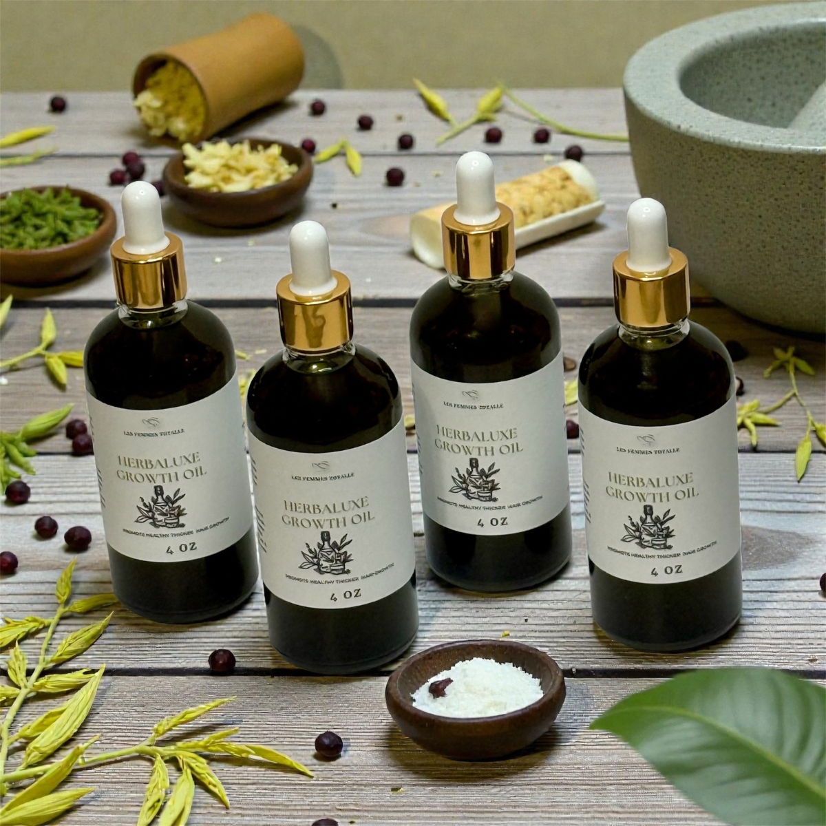 HERBALUXE - GROWTH OIL