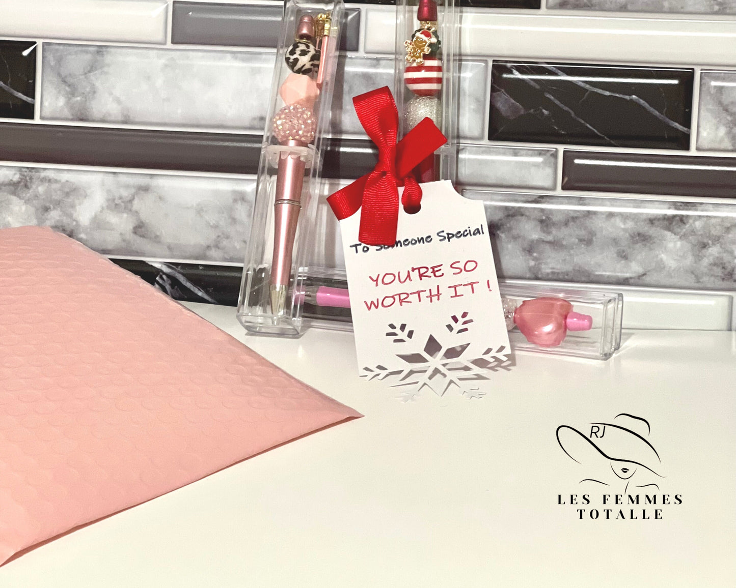 Beaded pen, Jeweled pen, Sunflower pen, Leopard pen, Custom pen, stylish pen, His/Hers gift, ballpoint black ink pen