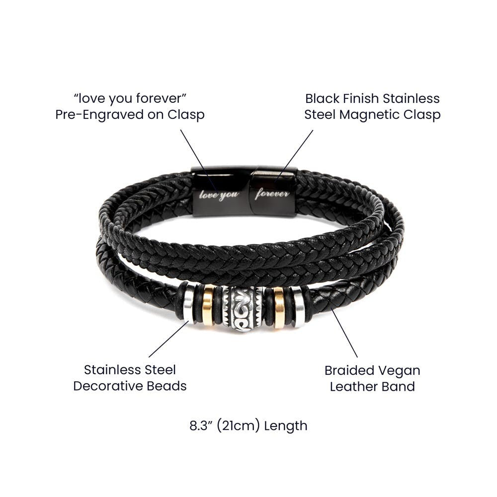 Unleash Your Inner Warrior: The Men&#39;s Bracelet That Commands Respect, Bracelet for Any Occasion, Bracelet That Tells Your Story.