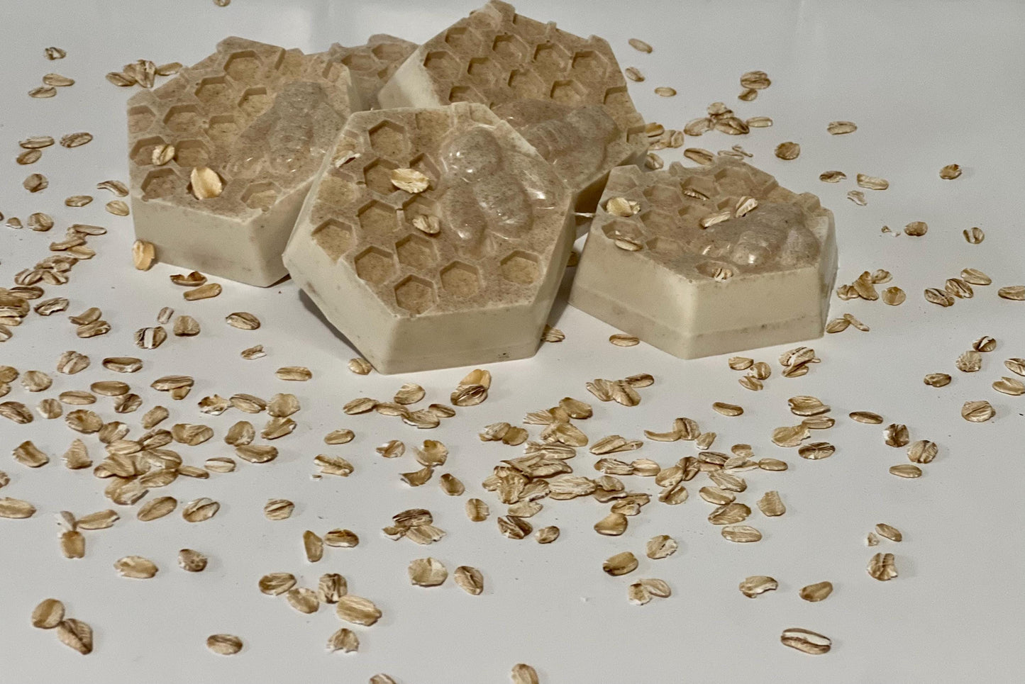 Oatmeal honey natural soap bar